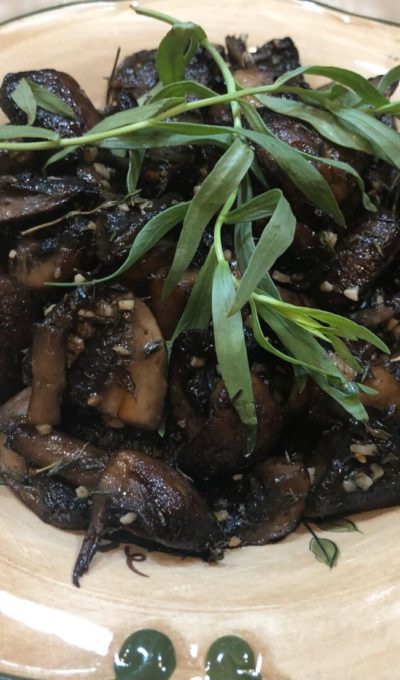 Herb and Garlic Roasted Mushrooms