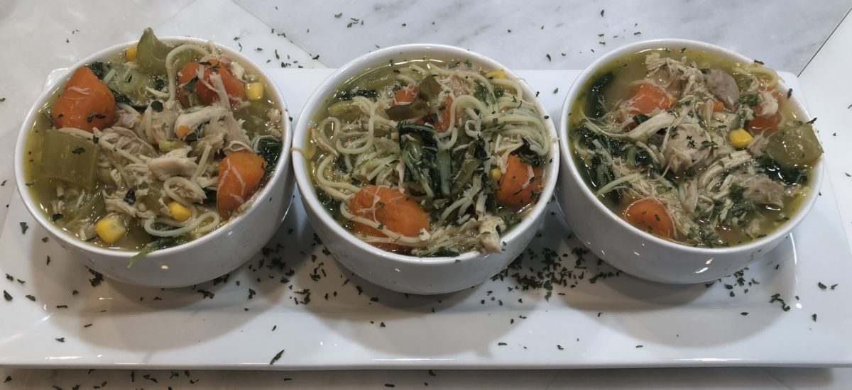 Chicken and Vegetable Noodle Soup