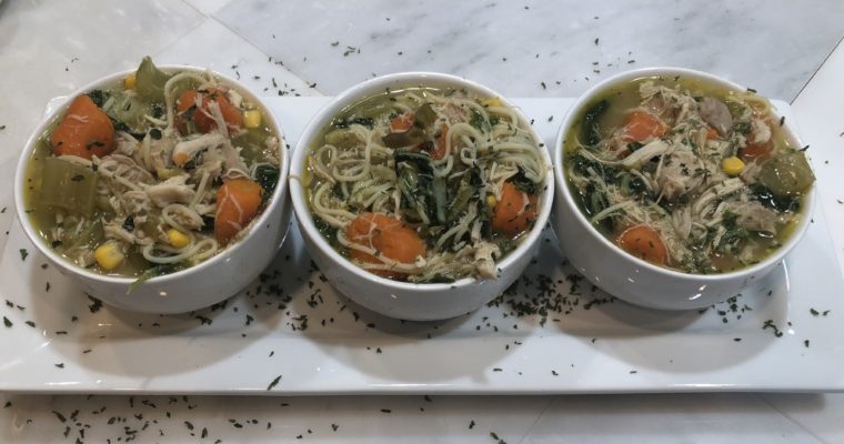 Chicken and Vegetable Noodle Soup