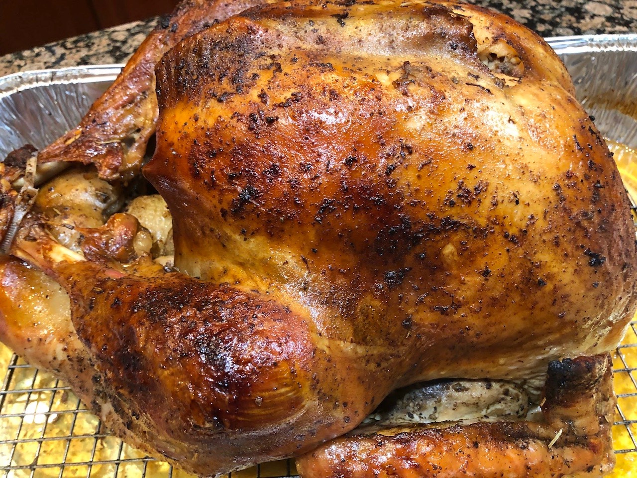 Herb Roasted Cajun Turkey